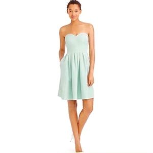 J. CREW NWT Women's Seafoam Marlie Dress Classic Faille- Sz 4- Ret $200